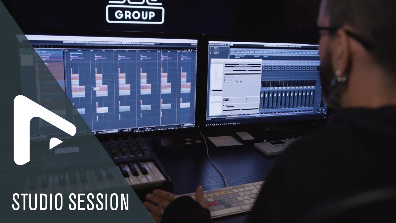 Kristoffer Larson on Setting up a Session For a Weapon Element in Nuendo | Studio Session