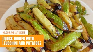 Zucchini &amp; Potato Dinner Recipe Everyone Is Making Right Now