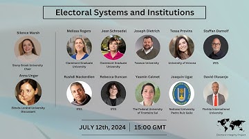 ELECTORAL SYSTEMS AND INSTITUTIONS