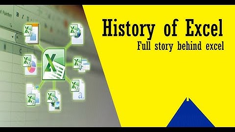 History of Excel | Source of excel