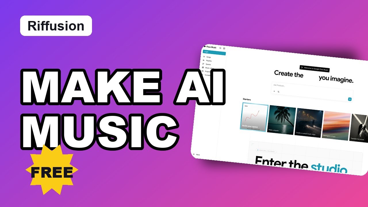 Riffusion Tutorial 2026: How to Create AI Music for Free | Best Free AI Music Generator
