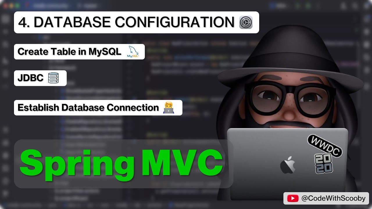 Spring MVC Tutorial #4 | Database Configuration with MySQL & JDBC | Java Web Development