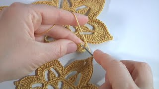 Beautiful Crochet Motifs/Joining Motifs into a Crocheted Fabric/You Can Crochet Any Product