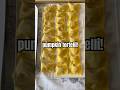 Pumpkin Tortelli from Mantua, Italy!  #pasta #pumpkin #shorts