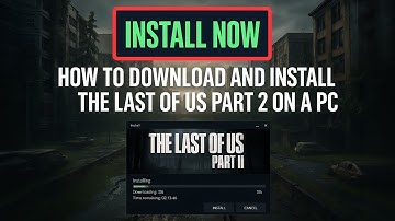 How to Download And install The Last Of Us Part 2 on a PC #games #videogame