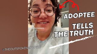 @theoutspokenadoptee Experience as a Transracial Adoptee, Exposes Adoption Myths.