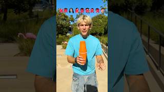 Cup Flip VS YouTubers 😂❤️