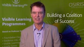 Professor Hattie discusses the Visible Learning Programme