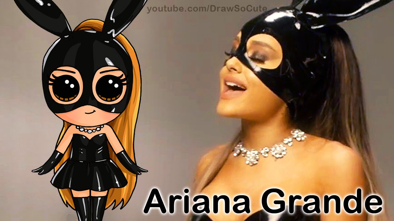 Ariana Grande print out drawing - Scarlett - Drawings & Illustration,  People & Figures, Celebrity, Actresses - ArtPal