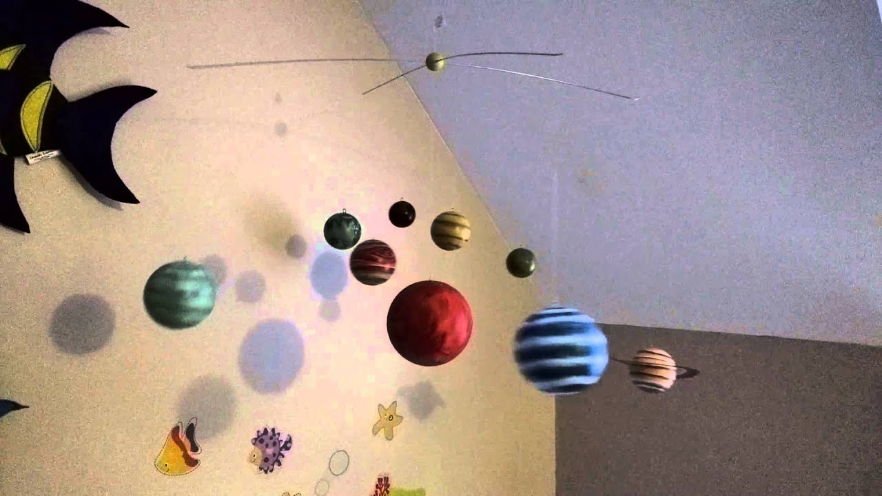 Pottery Barn Solar System Mobile YouTube