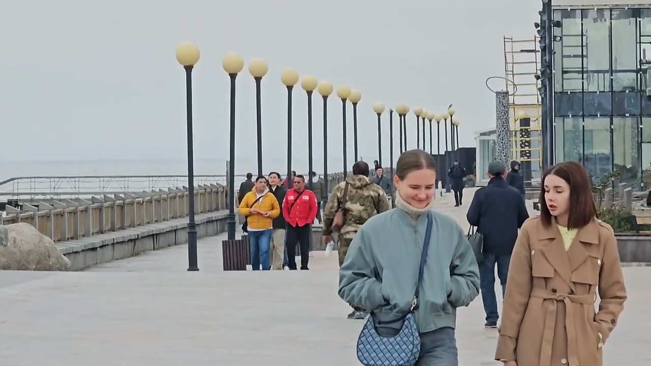 ВЛАДИВОСТОК В ОКТЯБРЕ. ГУЛЯЮ ПО НАБЕРЕЖНОЙ СПОРТИВНОЙ ГАВАНИ. ДАЛЬНИЙ ВОСТОК РОССИИ. 17.10.2025