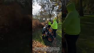 Bringing Out the Big Guns for Fall Cleanup