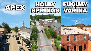 Apex VS Holly Springs VS FuquayVarina NC: Suburbs Near Raleigh