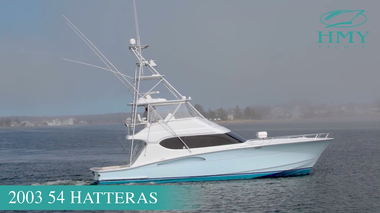 2003 Hatteras 54 Convertible BANDIT - For Sale with HMY Yachts