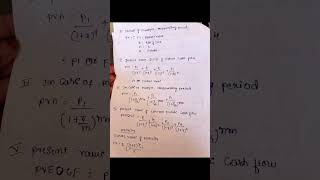 4th sem financial management chapter wise  equations # short vedios# SEP syllabus north University