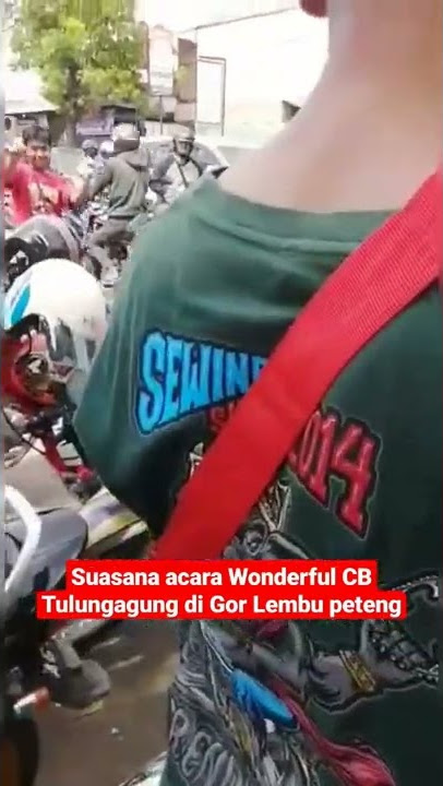 ramenya acara Wonderful Honda CB Tulungagung di Gor Lembu peteng #shorts