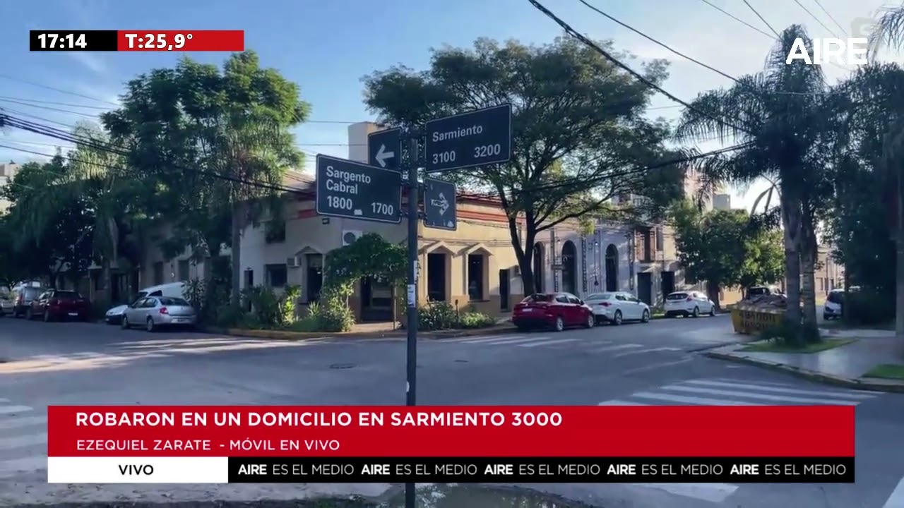 Inseguridad en Santa Fe: robo en barrio Candioti Sur