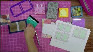 Notebooks using the 3x3 sticky note templates. Cinch and no Cinch notebooks 3x4, 3x5, & 3x6.