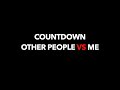 「New Year Countdown｜新年倒數」Other people vs me｜別人和我的分別