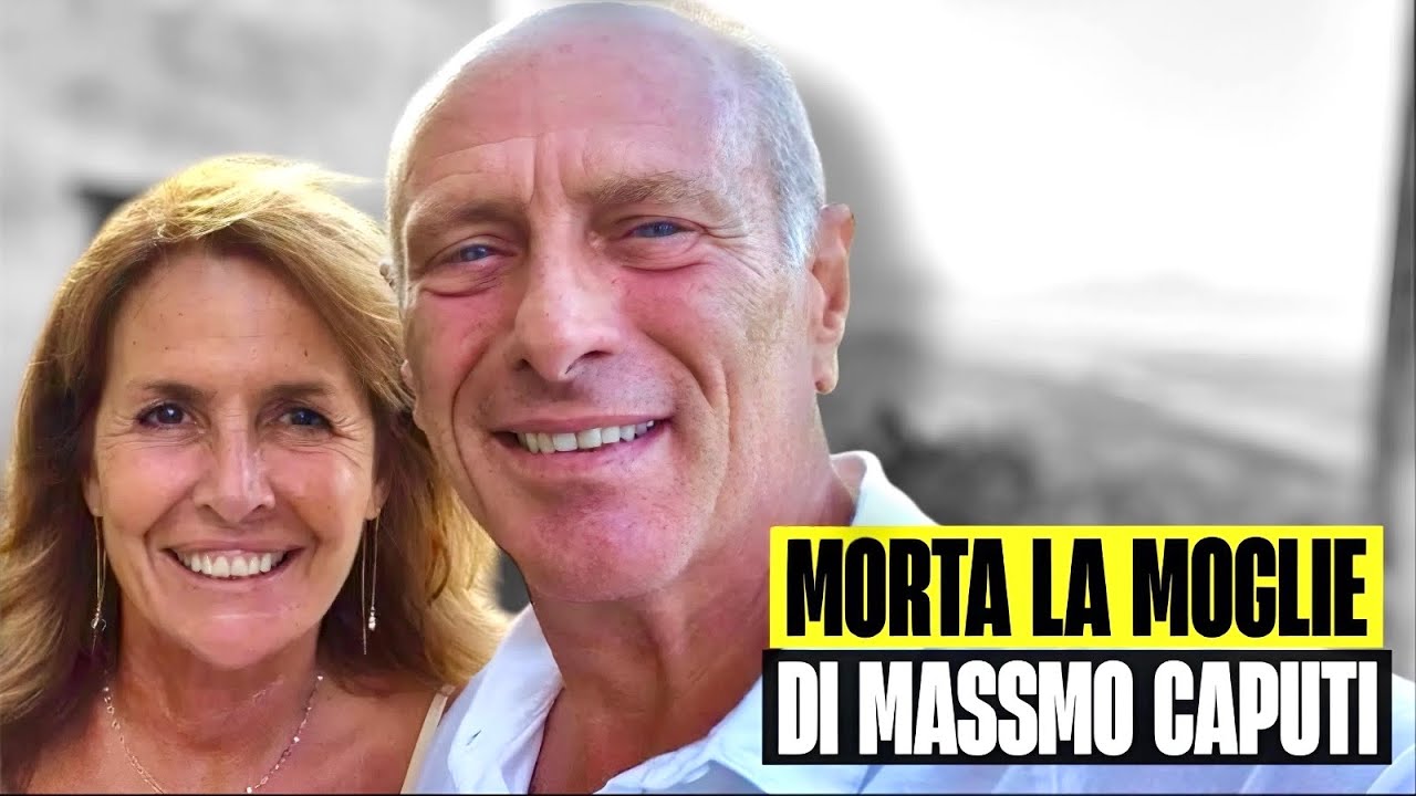 GRAVE LUTTO PER MASSIMO CAPUTI: È MORTA IMPROVVISAMENTE LA MOGLIE. “ERI LA MIA STELLA POLARE”