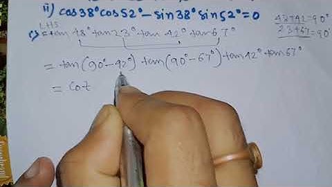 Chapter-8 Trigonometry Class-X Mathematics Ex-8.3 Question 2 I & II Bodo Medium NCERT