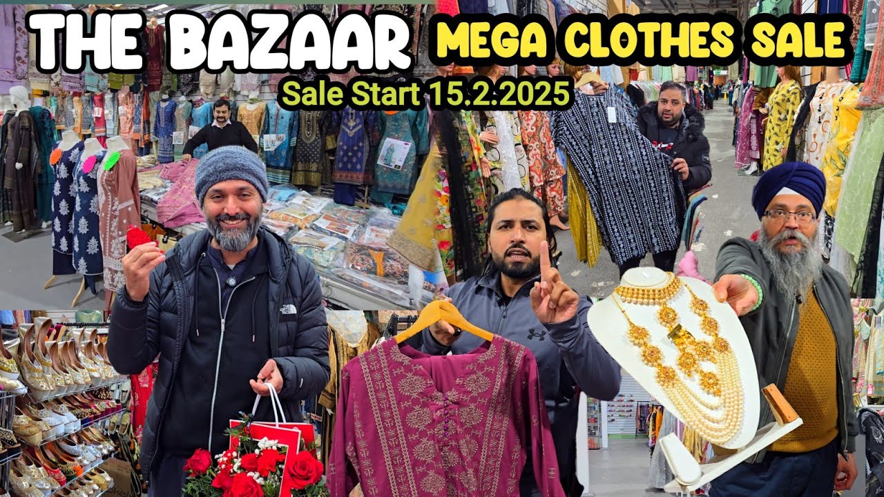 Uk Biggest Clothes Sale In THE BAZAAR Bradford | Everything In Cheap Price
