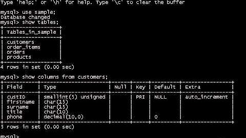 0501 Sorting Retrieved Data