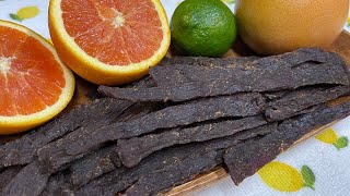 How To Make Citrus Beef Jerky Marinade Recipe - Florida State Inspired