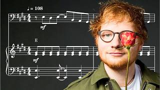 Ed Sheeran - Photograph | CELLO & PIANO Sheet Music (low version) (bass clef instrument)