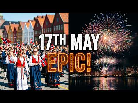 BERGEN IS ON FIRE! 🔥 Epic Fireworks & Parades for Norway’s National Day/MV Butterscotch