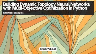 Building Dynamic Topology Neural Networks with Multi Objective Optimization in Python Guide