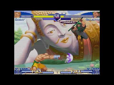 Street Fighter Alpha 3 - Sagat vs. Rolento