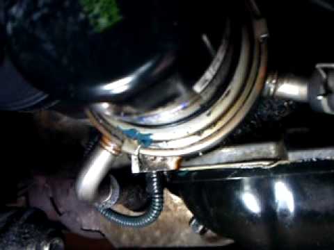Maxima Oil Cooler Leak - YouTube gasket diagram for 2004 infiniti g35 