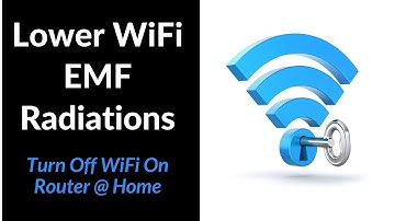 Turn Off WiFi On Router: A Best Way To Protect From EMF Radiation