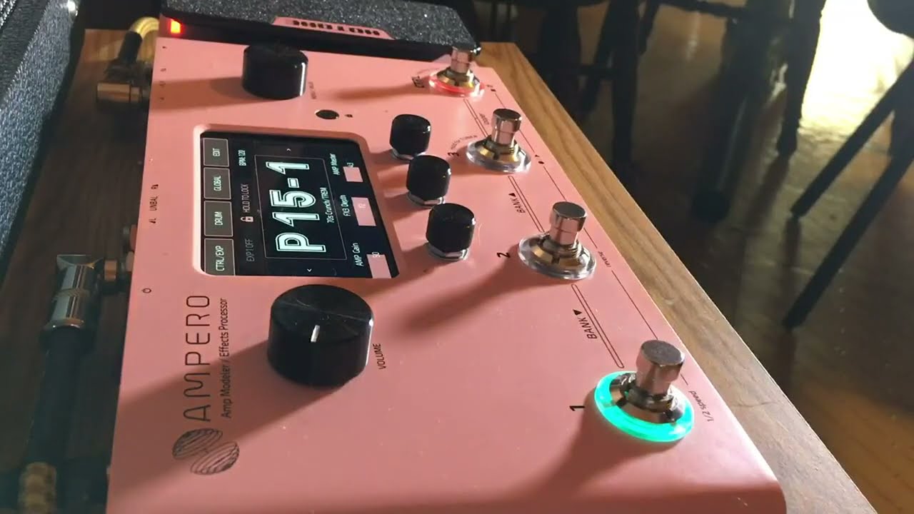 Guitar Effects Unit Hotone Ampero MP-100 Guitar Effects Processor