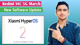 Redmi 14C 5G March New Software Update 2026 Bishal Mandal