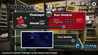 I beat the Kao Jianjun in Table Tennis Touch Mobile