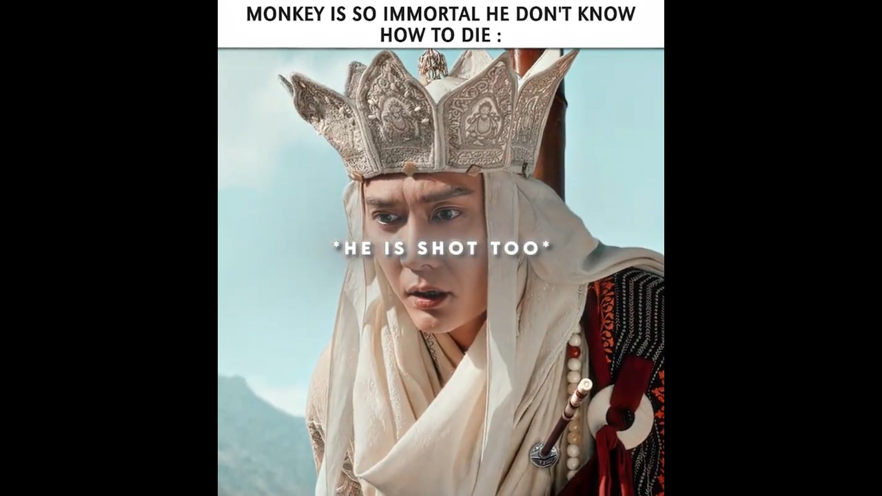 He's Act Is Too Real | The Monkey King 3 | Song - House Of Memories #edit #shorts