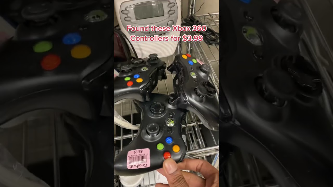 Xbox 360 OEM Controllers at Goodwill 