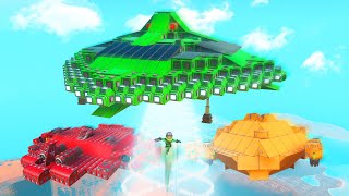 BUILDING ALIEN UFO’s CHALLENGE! (Trailmakers)