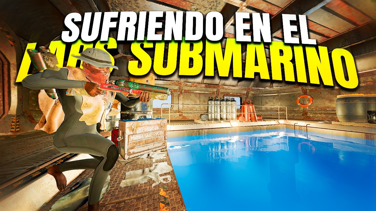 COMO HACER SOLO el LABORATORIO SUBMARINO - RUST - Calidad 2k