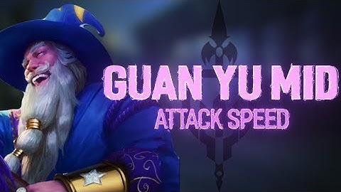 GUAN YU MID: ATTACK SPEED GUAN NONSENSE! - Incon - Smite