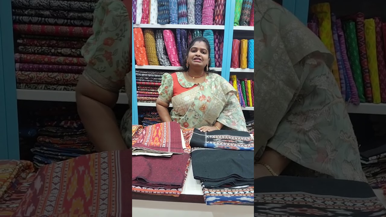 Jyoti cotton fabric, pochampally bed sheets