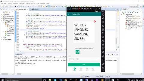 OFFER-UP BOT / LETGO Bot for Posting Multiple Ads from Multiple Accounts - Android Bot / Automation