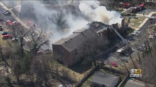 10 Hospitalized Following Fire And Explosion In Silver Spring Apartment Building, Several Unaccounte