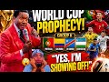 Prophet Uebert Angel Responds to Critics: “Yes, I’m Showing Off My Prophecy!”World Cup Prediction