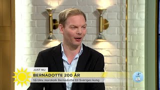 Experten: ”Ätten Berndotte är långa, otrogna människor”  - Nyhetsmorgon (TV4)