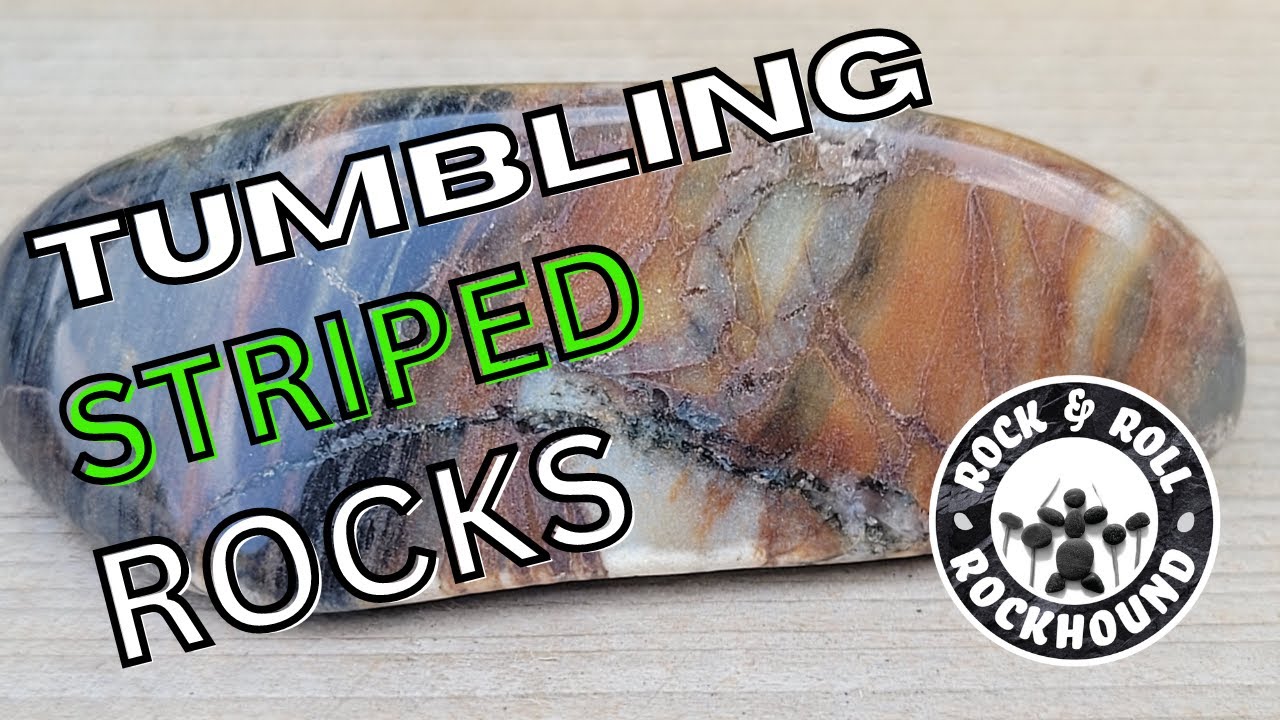 Tumbling Striped Rocks - YouTube