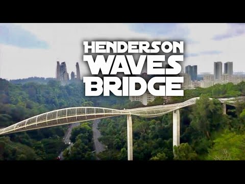 (Drone)【HENDERSON WAVES BRIDGE】SINGAPORE