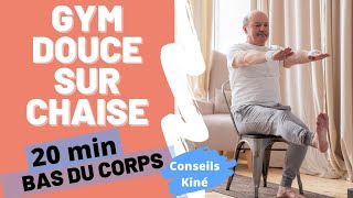 Gym pour seniors : entretenir ses articulations facilement avec cette gym sur chaise [APA]